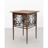 E.W. Godwin: Manufacture attributed to Collinson & Lock Anglo-Japanese occasional table, circa 1875