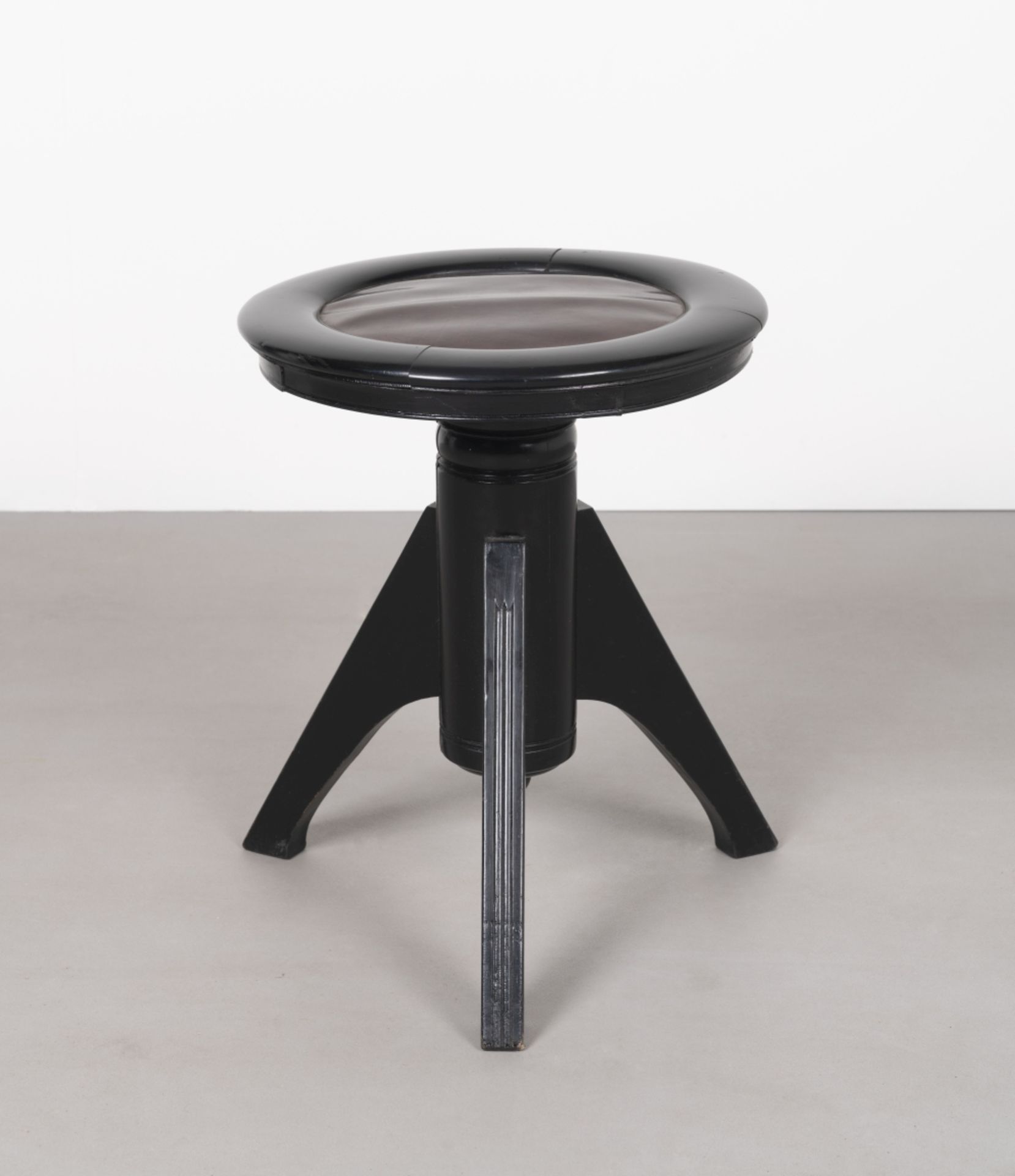 Aesthetic Movement: In the manner of E.W. Godwin Adjustable stool, circa 1875