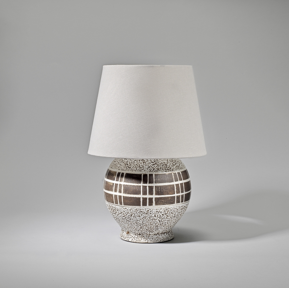 In the style of Jean Besnard Table lamp, circa 1930