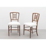 E.W. Godwin Pair of lightweight chairs, circa 1877