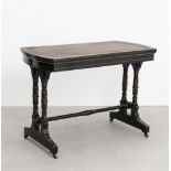 Attributed to Dr Christopher Dresser Writing table, circa 1880