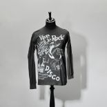 Vivienne Westwood and Malcolm McLaren Long-Sleeved Black Seditionaries 'Vive Le Rock' Shirt, 1978