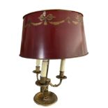 Lampe bouillotte dans le go&#251;t Louis XVI