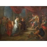 ATTRIBUE A FRANCOIS EISEN (BRUXELLES 1695-1778) La Continence de Scipion