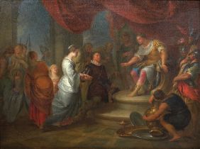 ATTRIBUE A FRANCOIS EISEN (BRUXELLES 1695-1778) La Continence de Scipion