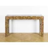 Console de forme rectangulaire