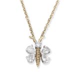 SCHLUMBERGER FOR TIFFANY: BUTTERFLY DIAMOND NECKLACE