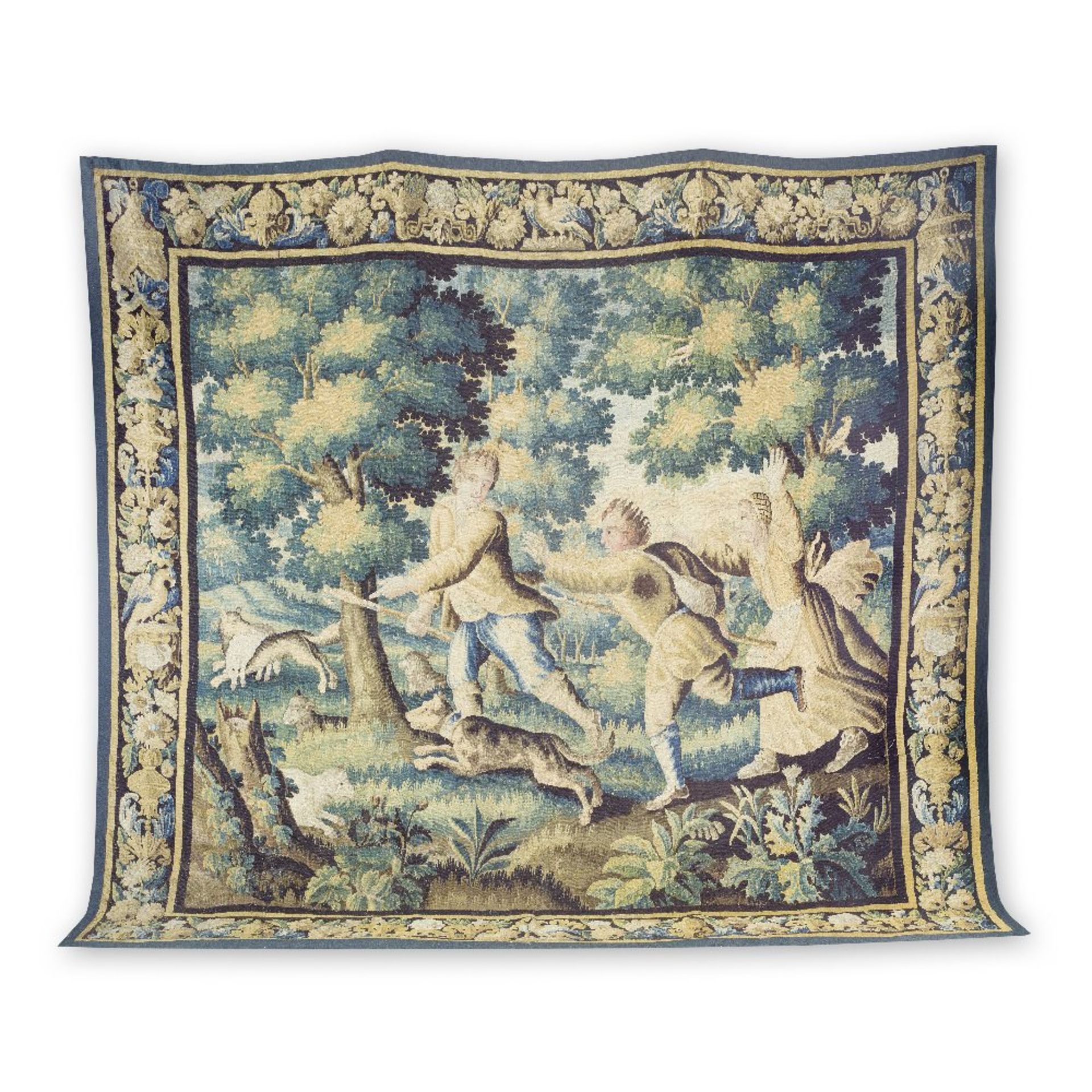 An Aubusson tapestry Late 17th century