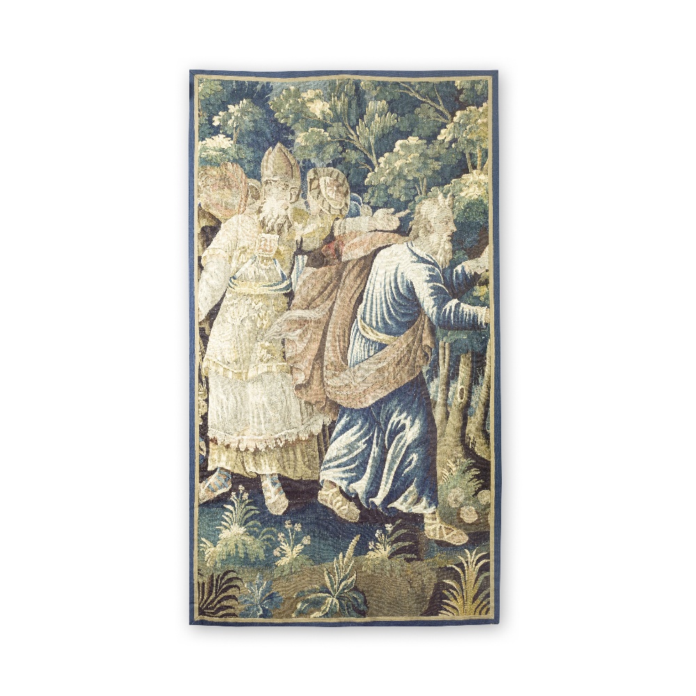 A biblical Aubusson tapestry panel Circa 1670-1690