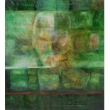 Hussein Shariffe (Sudan, 1934-2005) Green Head, circa mid 1990s (unframed)