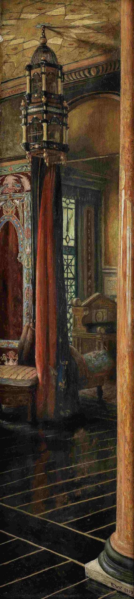 Emily Williams (British fl. 1869-1890) The drawing room, Townshend House