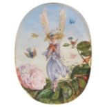 John Anster Fitzgerald (British, 1832-1906) A Flower Fairy