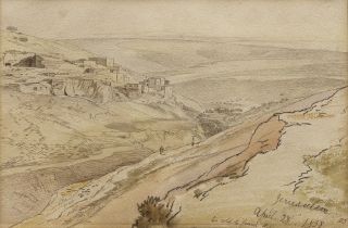 Edward Lear (British, 1812-1888) Jerusalem