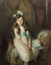 Arthur Hacker, RA (British, 1858-1919) Portrait of Imelda Wendy Whitworth
