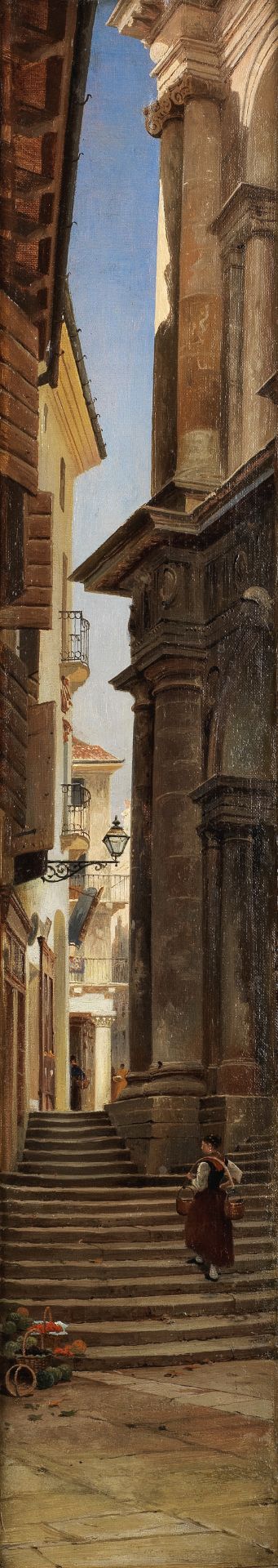 John O'Connor (British, 1830-1889) A view in Vicenza