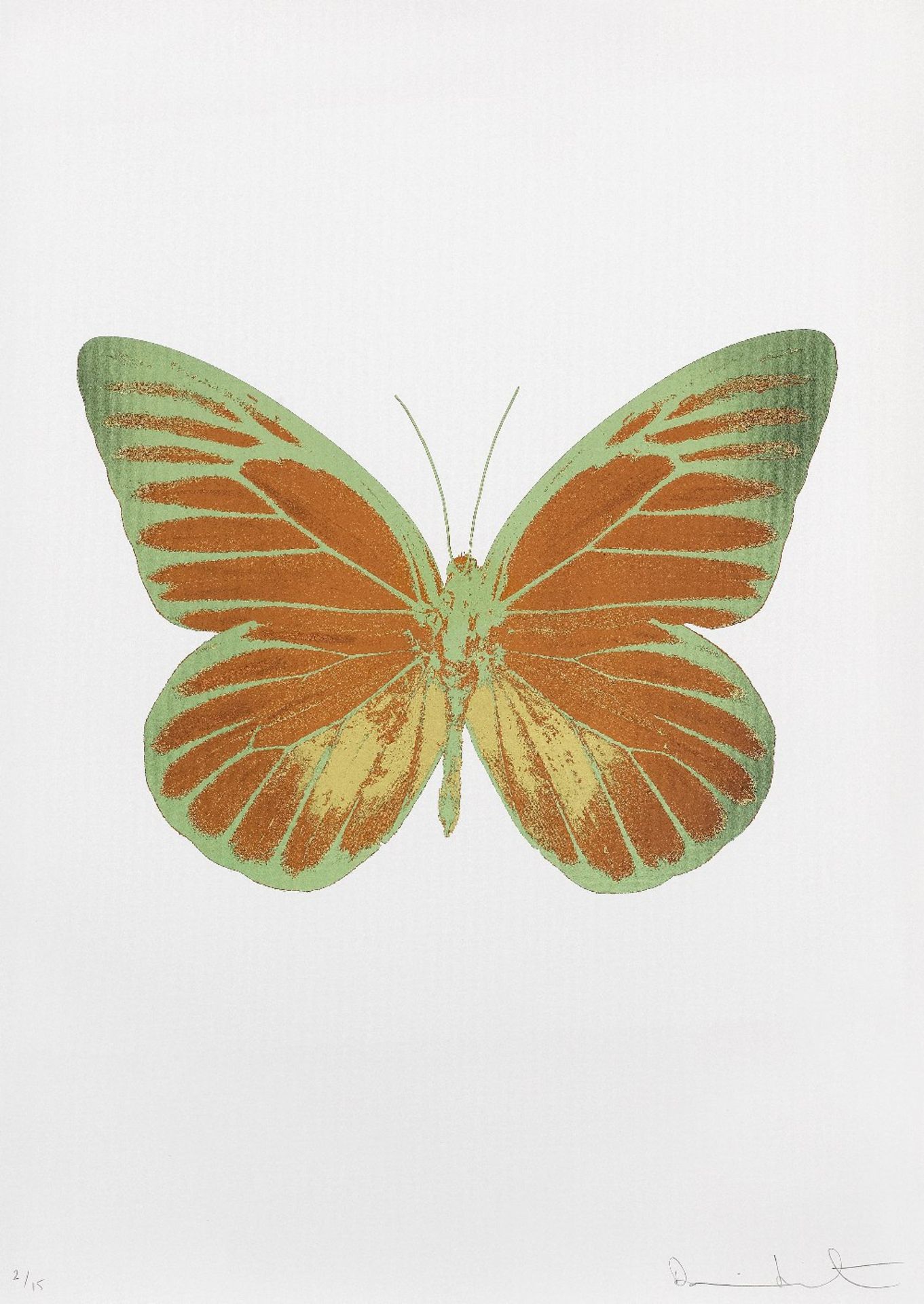 Damien Hirst (born 1965) The Souls I - Prairie Copper/Leaf Green/Cool Gold, 2010 (Co-published b...