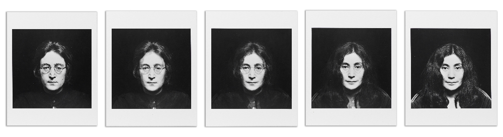 Iain Macmillan (British, 1938-2006) A Rare Series of Photographs of John and Yoko, 'Dissolving H...