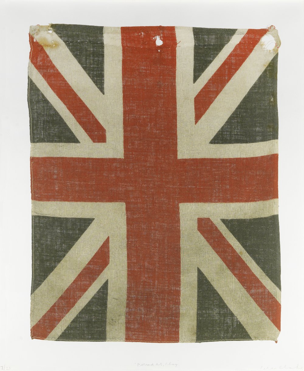Sir Peter Blake R.A. (British, born 1932) Found Art, Flag, 2005 x 31 11/16in)(I)