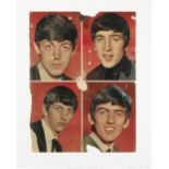 Sir Peter Blake R.A. (British, born 1932) Found Art - 'Beatles 62', 2012 (Published by CCA Galle...