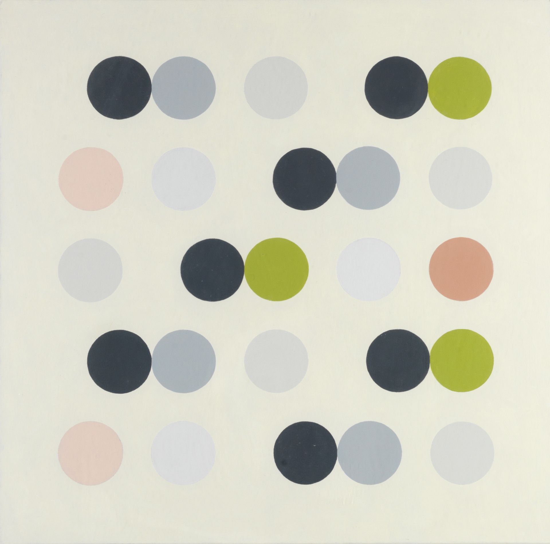 Michael Canney (British, 1923-1999) System with Circles No 3, 1981