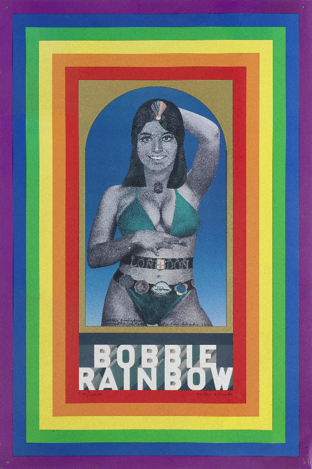 Sir Peter Blake R.A. (British, born 1932) Bobbie Rainbow, 2001 (Published by Pallant House Galle...