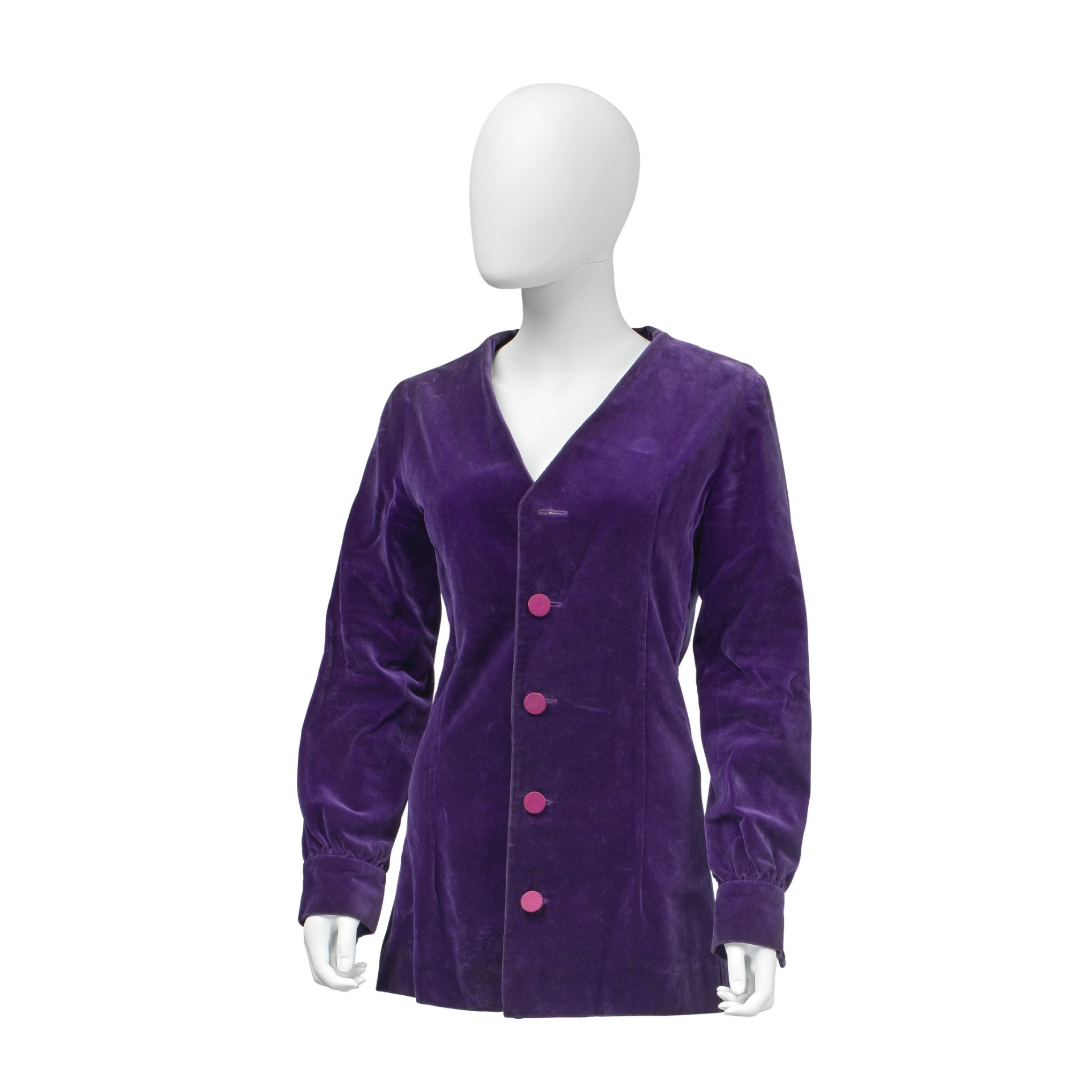 Apple Boutique (1967-1968) Purple Velvet Frock Coat, circa 1967/68
