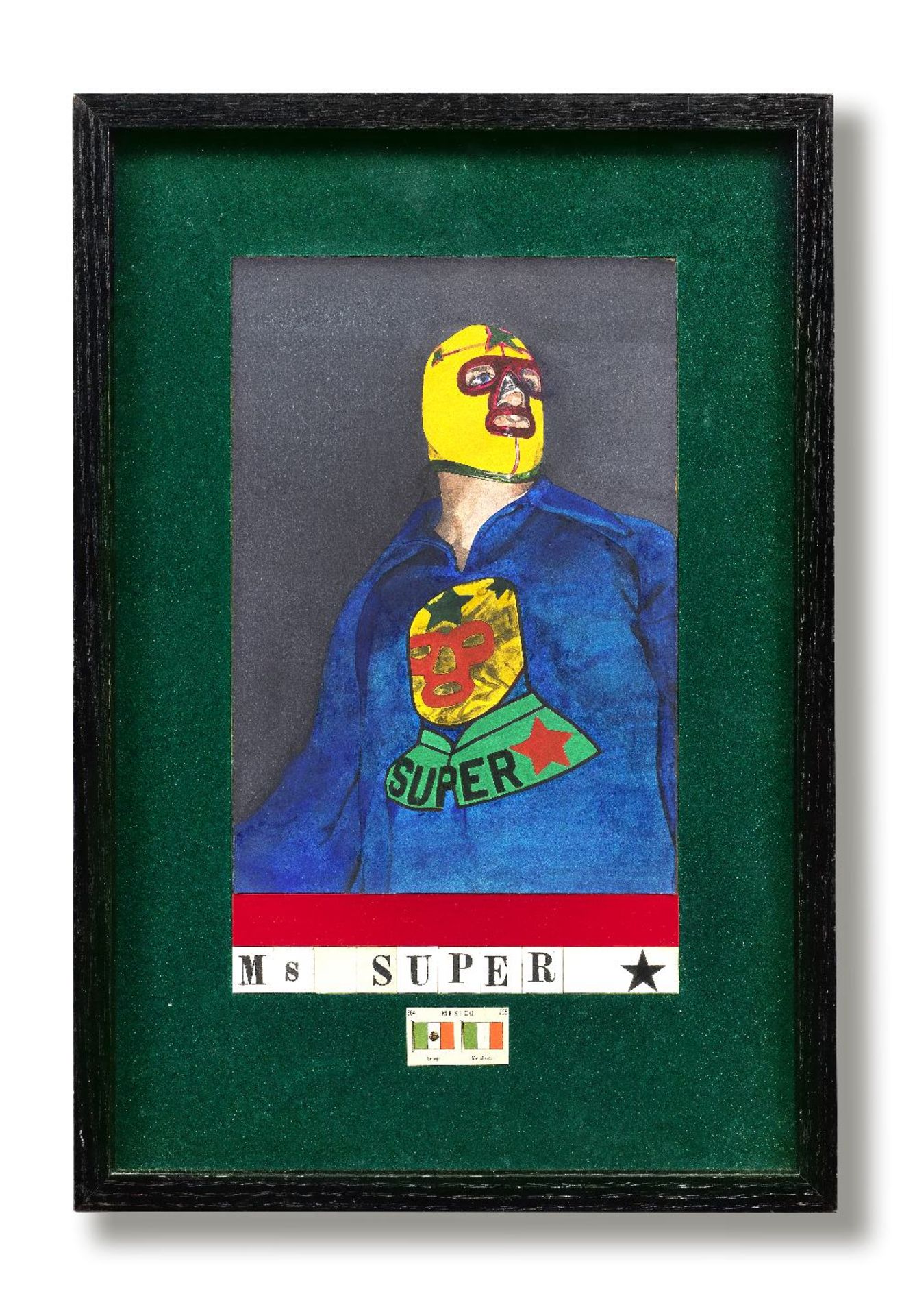 Sir Peter Blake R.A. (British, born 1932) Ms Super, 1987