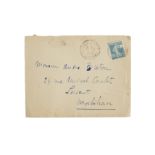 FRANCIS PICABIA (1879-1953) COURRIER ADRESS&#201; &#192; ANDR&#201; BRETON. COUPURES DE PRESSE E...