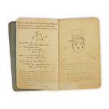 ROGER GILBERT-LECOMTE (1907-1943) CARNET MANUSCRIT format carnet de poche in-12 (9,5 x 15cm), ag...