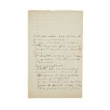 GUILLAUME APOLLINAIRE (1880-1918) LETTRE AUTOGRAPHE SIGN&#201;E [&#224; Louis PERCEAU]. 3 pages ...