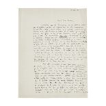 ROGER CAILLOIS (1913-1978) LETTRE AUTOGRAPHE SIGN&#201;E &#224; Andr&#233; BRETON. 27 d&#233;cem...