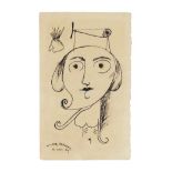 VICTOR BRAUNER (1903-1966) Nu f&#233;minin