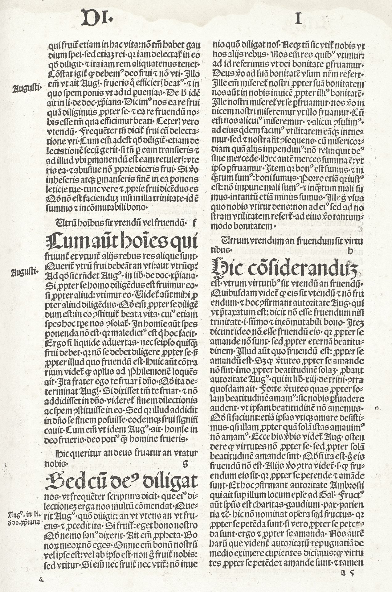 PETRUS LOMBARDUS Sententiarum libri IV, [Freiburg im Breisgau, Kilianus Fischer, or Basel, Johan...