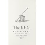 DAHL (ROALD) The BFG... Pictures by Quentin Blake, first American edition, NUMBER 162 OF 300 COP...