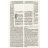 CLEMENS V, POPE Constitutiones [with commentary by Johannes Andreae], Nuremberg, Anton Koberger,...