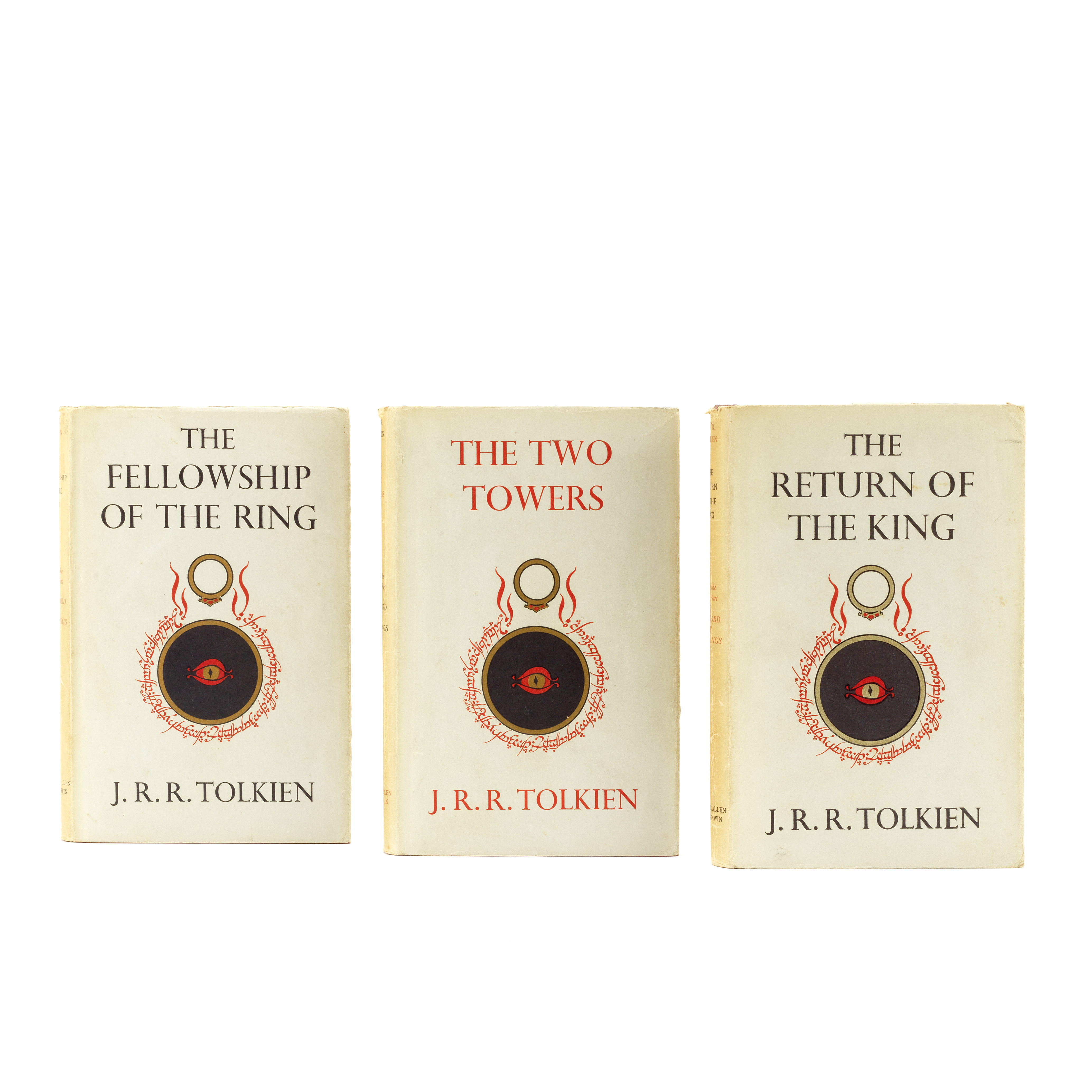 TOLKIEN (J.R.R.) [The Lord of the Rings:] The Fellowship of the Ring; The Two Towers; The Return...