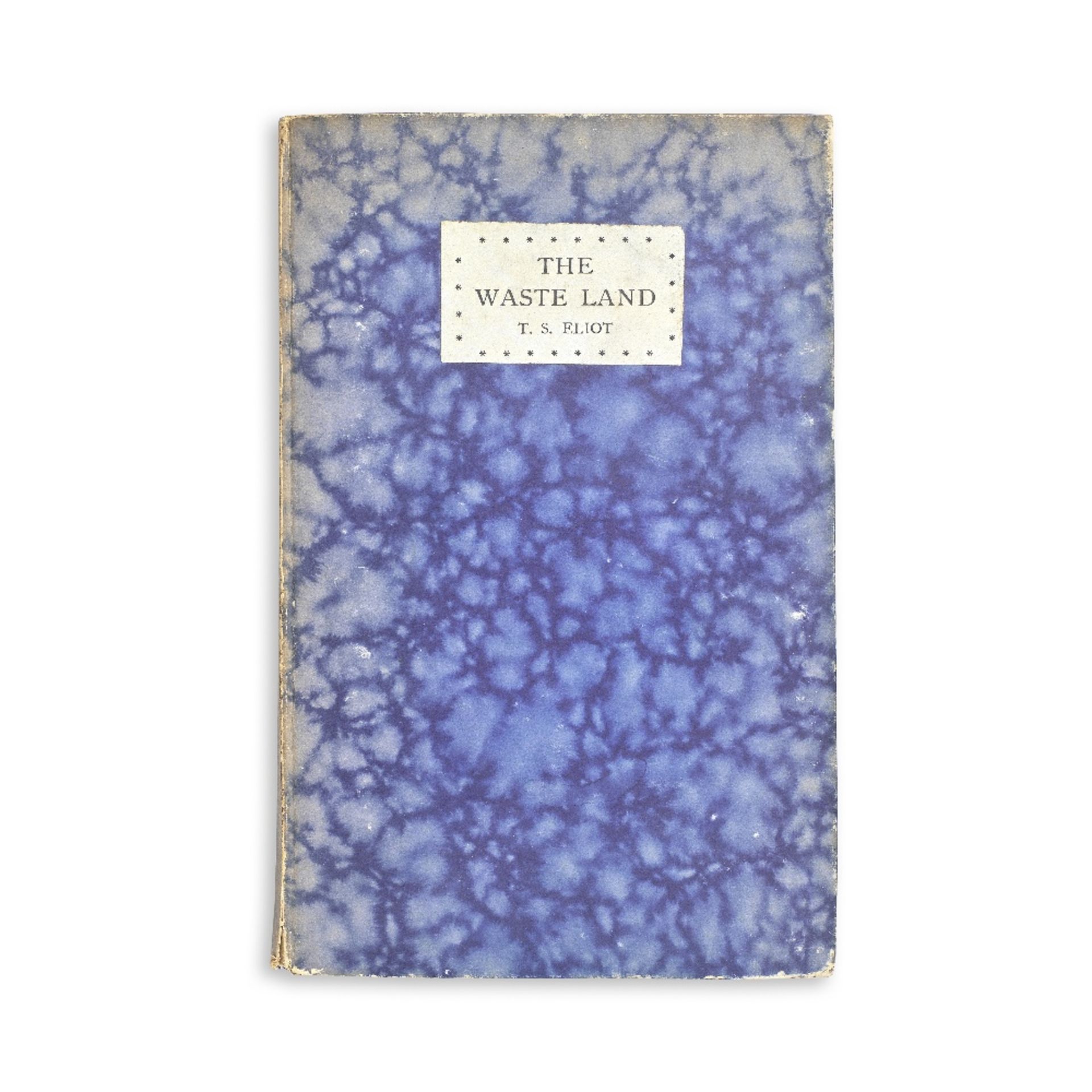 ELIOT (T.S.) The Waste Land, FIRST ENGLISH EDITION, Published by Leonard and Virginia Woolf at t...