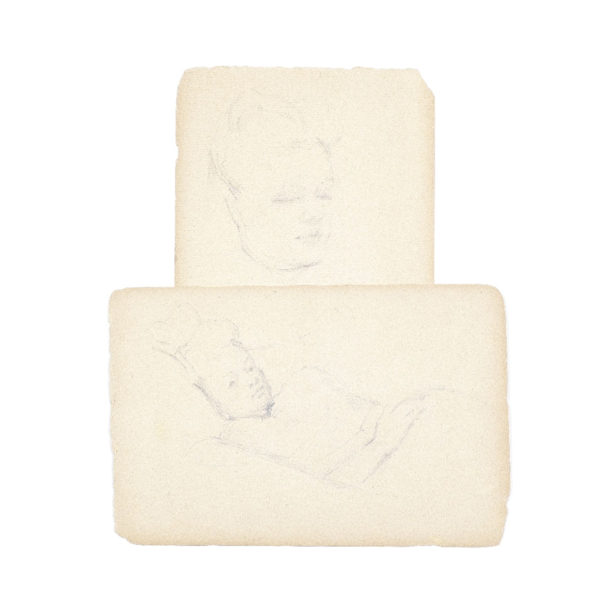 ORWELL (SONIA) COLDSTREAM (WILLIAM) Four pencil studies of Sonia Brownell [later Orwell], [late ...