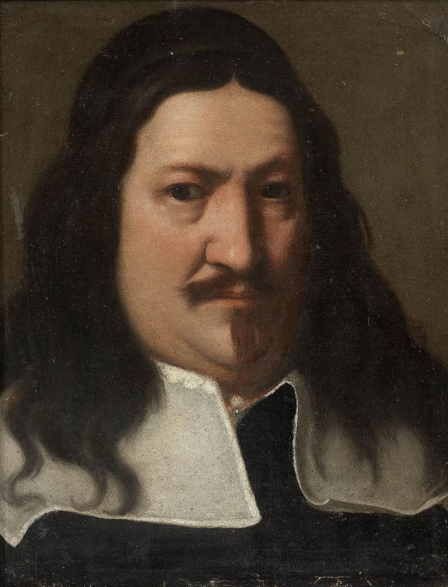 Circle of Bartholomeus van der Helst (Haarlem 1613-1670 Amsterdam) Portrait of a gentleman, bust...