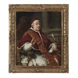 Giuseppe Tori (active Italy, 18th Century), after Anton Raphael Mengs Portrait of Pope Clement X...