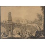 James Malton (active Ireland, circa 1766-1803), after Giuseppe Carlo Zucchi An Italianate capric...