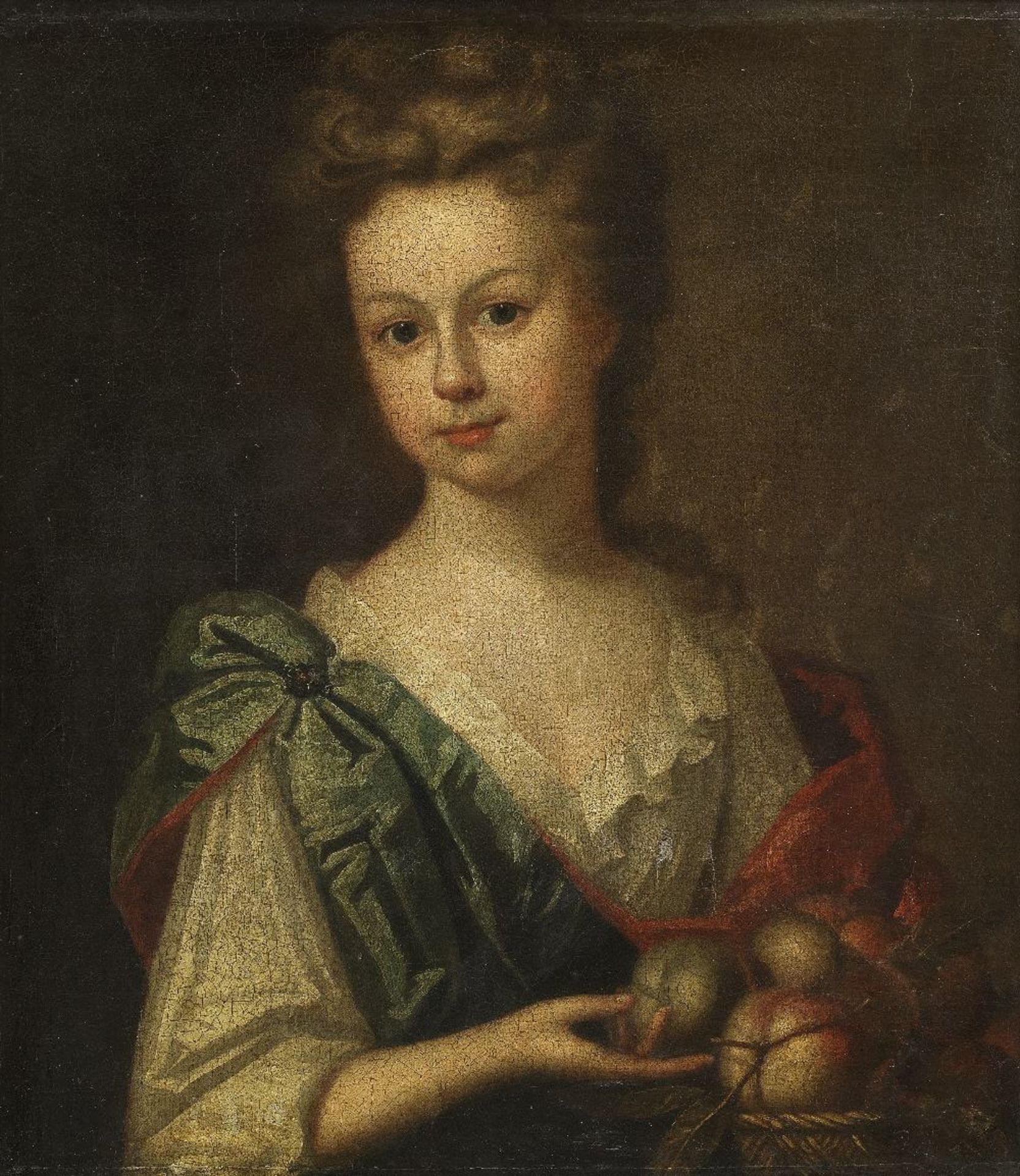 Circle of Herman van der Myn (Amsterdam 1684-circa 1741 London) Portrait of a girl, half-length,...