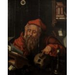 Studio of Joos van Cleve (Cleve circa 1485-circa 1540 Antwerp) Saint Jerome in his study