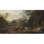 Attributed to Jan Wyck (Haarlem circa 1652-1700 Mortlake) A hunting party