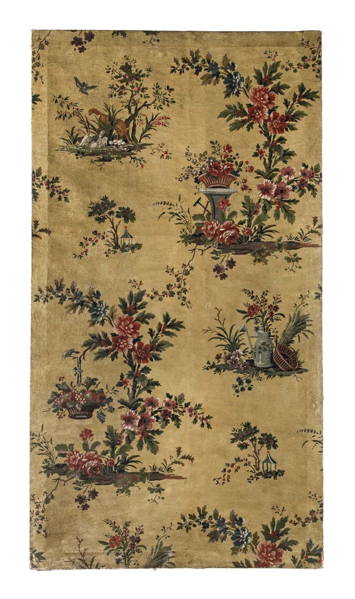 Follower of Jean-Baptiste Pillement (Lyon 1728-1808) A chinoiserie design unframed