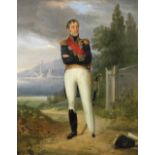 Attributed to Louis Gauffier (Poitiers 1761-1801 Livorno) Portrait of Jacques Darnaud, full-leng...