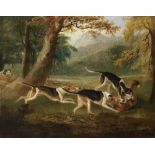 Attributed to John Nost Sartorius (London 1759-1828) A hunting scene