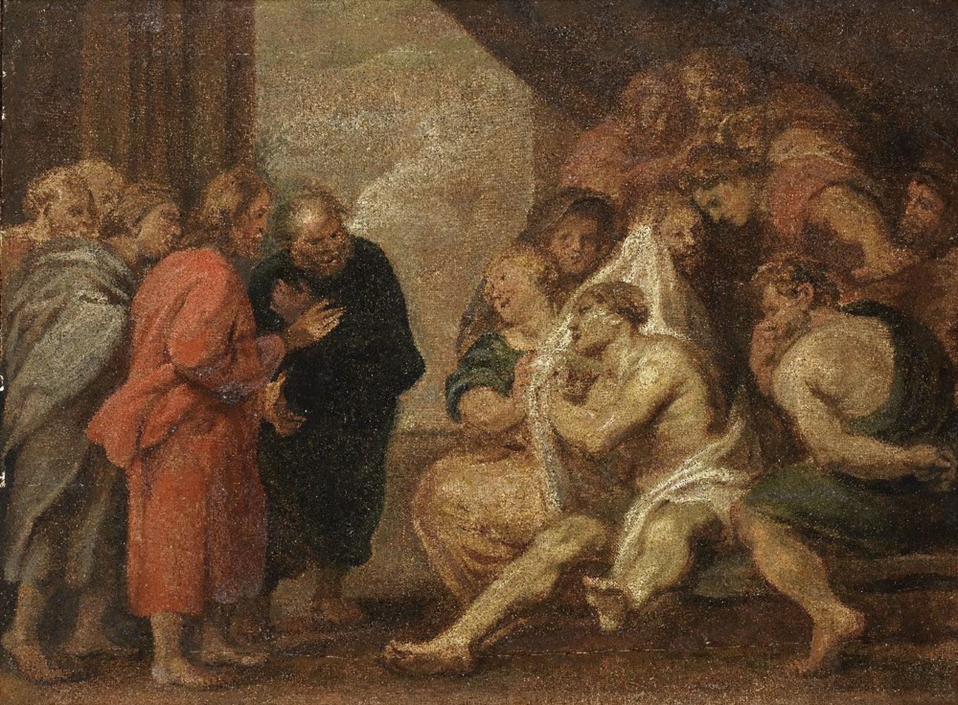 Circle of Sir Peter Paul Rubens (Siegen 1577-1640 Antwerp) The Raising of Lazarus