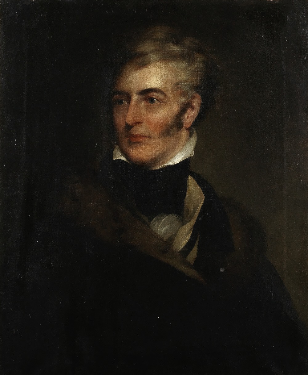 Follower of Sir Thomas Lawrence P.R.A. (Bristol 1769-1830 London) Portrait of a gentleman, half-...