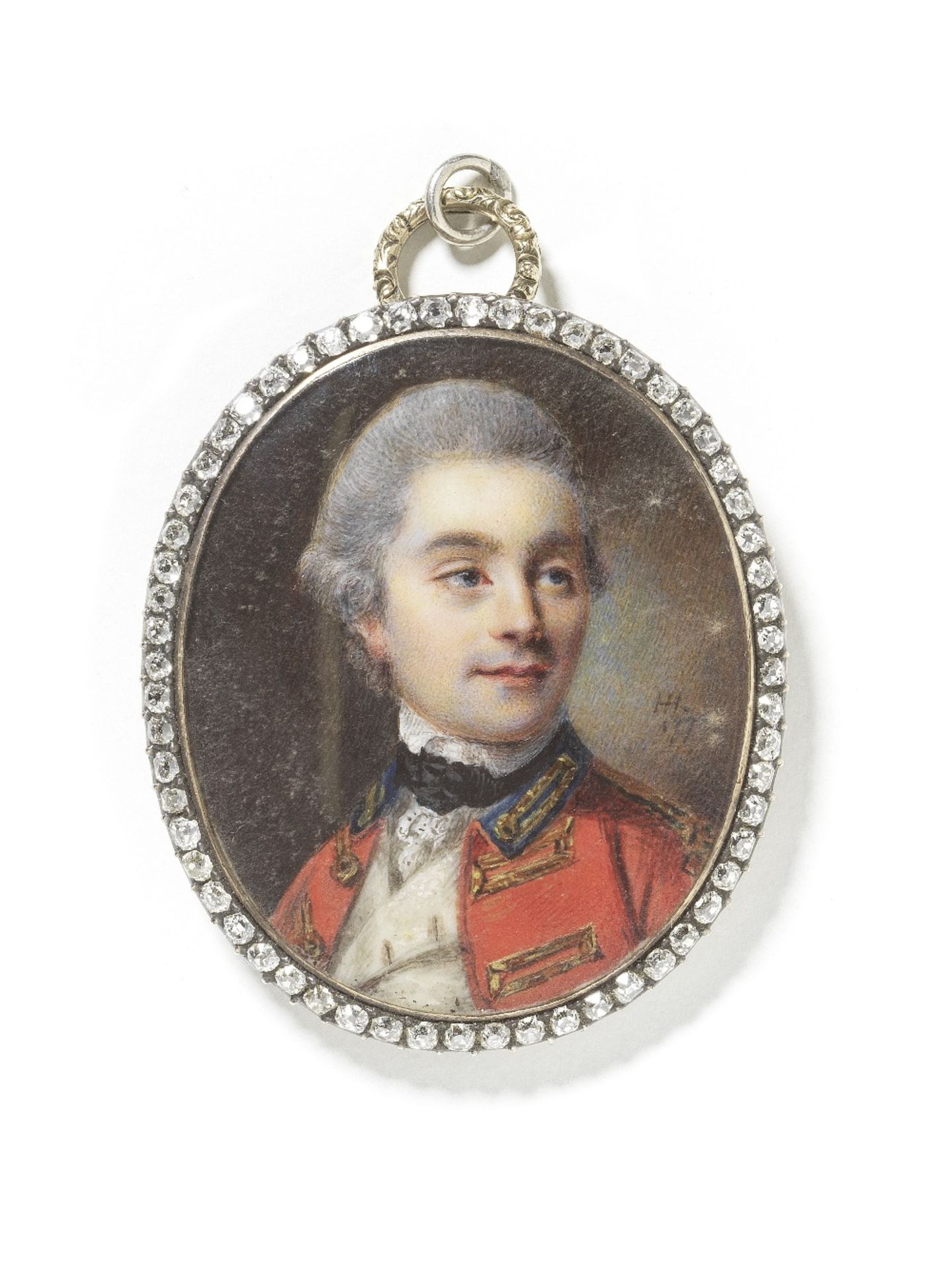 Horace Hone, ARA (Irish, circa 1756-1825) A portrait miniature of an officer, possibly a member ...